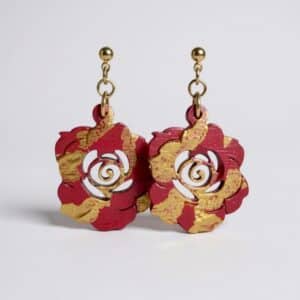 Boucles d'oreilles: sainte Thérèse de Lisieux