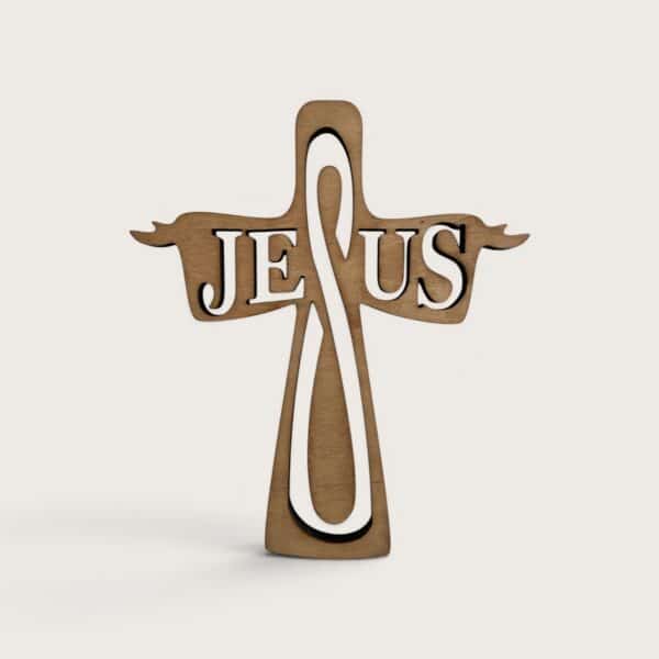 Croix murale Jésus
